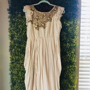 Dhoti Styled Indo western dress